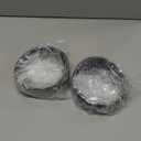 Motorcycle 4.5'' Auxiliary Fog Light Trim Ring Cover 4 1/2" LED Passing Lamp Trim Rings Visor Style Fit for Harley Touring Electra Glide Road King (Matte Black)