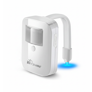 1 Pack Rechargeable Toilet Night Lights with 16-Color Motion Detection - Novelty Bathroom Bowl Light - Cool Funny Birthday Gag Stocking Stuffer Gadget Gifts for Adult Kids Men Father Dad Boys Toddlers