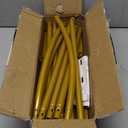 Putros Metal Arch Backdrop Stand 7.2FT Gold Wedding Balloon Arched Backdrop Stand Square Arch Frame for Birthday Party Bridal Baby Shower Ceremony Decoration