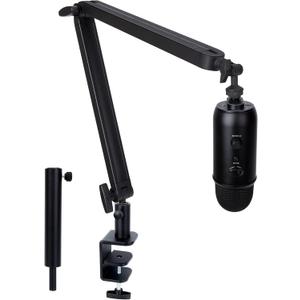 Blue Yeti Boom Arm with Extension Tube - Mic Boom Arm Compatible with Blue Yeti, Adjustable Boom Height Microphone Stand for HyperX QuadCast, Shure MV7, Rode, and Most Gaming Mic By SUNMON