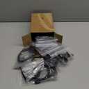 Case of 10, Retevis Walkie Talkies Earpiece with Mic 2 Pin Acoustic Tube Headset, for RT22 RT21 RT68 H777, Compatible with Pxton Baofeng BF-888S BF-T26 Kenwood walkie talkie, Two Way Radio Earpiece