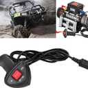 Electric Winch Remote Control Controller, Winch Electric Remote 3 Prong, Controller Winch Electric with 9.2ft Cable, Winch Controller Replacement for Off Road Vehicle