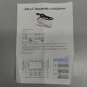 LED Driver 24V 1200W Waterproof Power Supply AC 90-130V to DC 24V50A Low-Voltage Transformer IP67 Rated Converter Suitable for High-Power LED Lighting and Any 24V DC Equipment