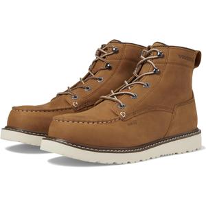 Wolverine Men's Trade Wedge 6" Unlined Composite Toe Industrial Boot (13 X-Wide, Tan)