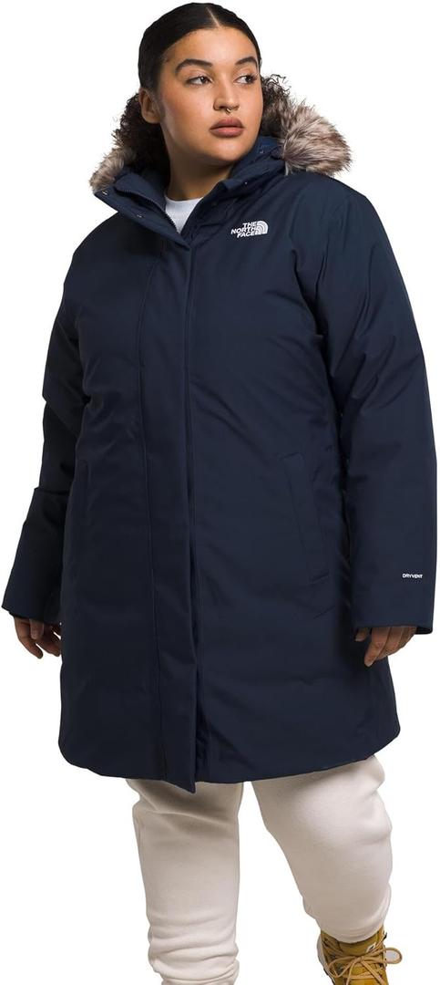 The North Face Womens Arctic Parka (Standard & Plus Size) (3X, Summit Navy)