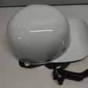 Yesmotor Baseball Style Cap Retro Motorcycle Helmet Unisex-Adult - DOT Approved (Gray)
