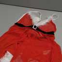Avidlove Womens Christmas Lingerie Red Santa Babydolls Chemises Set Sexy Santa Lingerie Santa Outfits,S
