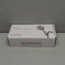 Shower Head with Handheld High Pressure-Full Body Coverage Powerful Rain Showerhead Extra 60" Long Hose and Adjustable Brass Joint Holder- The Perfect Detachable Heads for Bathroom Upgrade (Polished Chrome)