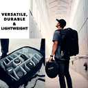Wheeled Camera Backpack 2.0 with Telescoping Handle, Detachable Padded Compartments for SLR/DSLR Cameras, Tripod, Lens and Other Accessories