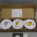 Kidde Smoke and Carbon Monoxide Detector, Hardwired with AA Battery Backup, LED Status Lights, Interconnected, 85 dB Alarm, 5 inches, 3-Pack