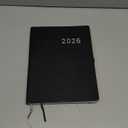 2026 Planner - Weekly & Monthly Planner 2026 with Pen Loop, to Achieve Your Goals & Improve Productivity, January - December 2026, Thick Paper, Inner Pocket, 8.5" x 11" - Black