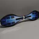 Caster Board, Deluxe Junior Skateboard with Illuminating Wheels for More Excitement,Fun and Visibility, Twistboard for Kids 8+, Upgrade Color