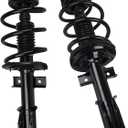 PAROD 2PCS 172518 Front Shock Absorber Struts Compatible with 08-2012 Buick Enclave, 09-2012 Chevy Traverse, 07-2012 GMC Acadia, 07-2010 Saturn Outlook,w/Coil Spring Assembly