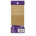 6 x Goody Ouchless Hair Elastics No Pull, No Breakage, Tangle-Free Hold for Thick, Curly, Coily & Textured Hair 30 Count, Blonde, Long-Lasting Ponytail Holders for Women & Men
