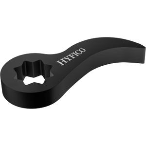 4 x Pry Bar Wrench Adaptor Head for 1/2" Drives Crowbar Adapter Head Tool, Half Shaft Removal Car Repairing Tools (Black)