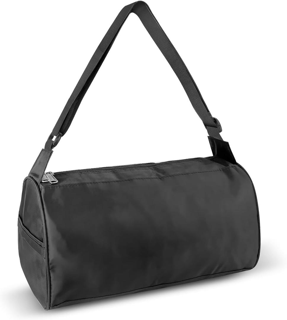 C&F BOGMOST Small Travel Duffel Bag Foldable Waterproof Gym Bag for Gym Beach Swim Bag Men Women Duffle Bag Lightweight Oxford Cloth Sports Bag -Black
