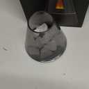 Flame Essential Oil Diffuser, Aromatherapy Diffuser with 7 Colors Firelight, Ultrasonic Cool Mist Mini Flame Humidifier Diffuser with Waterless Auto-Off & Timer for Home Office (Black)