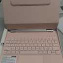 for iPad 11th(A16, 2025)/10th Generation Case with Keyboard, Magic Keyboard 2022, Springy Backlit Keys, Stain-Resistant Surface, Multi-Touch Trackpad,Pink