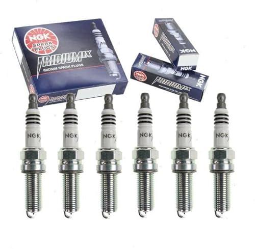 Pack of 6 NGK Iridium IX Spark Plug Replacement For Honda 2009 2010 2011 2012 2013 2014 2015 2016 2017 2018 2019 09 10 11 12 13 14 15 16 17 18 19 Pilot 3.5 V6