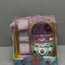 Polly Pocket Dolls & Playset, Collector Heritage Compact, 35th Birthday Partytime Stamper with 2 Micro Dolls, 3 Party Stamps & 12 Stationary Cards