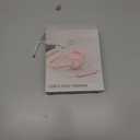 USB Headset with Microphone for PC, On-Ear Computer Laptop Headphones with Noise Cancelling Mic in-line Control for Home Office Online Class Zoom (USB+3.5mm, Pink)