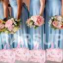PARSUP 12PCS Bride to Be Bags, Hen Party Tote Bags with Handles, Bridesmaid Treat Bags, Wedding Bridal Shower Gift Non-Woven Bags for Gifts Wrapping, Bachelorette Party Supplies, 12.8"9.8"6.7"
