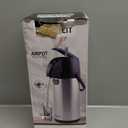 Airpot Coffee Dispenser Thermal with Pump,3L/102 Oz Insulated Stainless Steel Large Airpot Coffee Carafe Lever Action for Hot/Cold Water,Thermal Carafe for Hot Cocoa for Parties