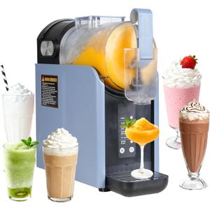 Lifecreek 78oz Slushie Machine for Party, Ice-Free Frozen Drink Maker with 10 One-Touch Modes, Low-Noise Design for Margaritas and Smoothies