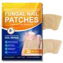 Toenail Treatment Extra Strength, Renewal Nail Patches for Damaged, Discolored, Yellow, Thick, Brittle Toenails Overnight Repair, Breathable & Hypoallergenic, 32 Count