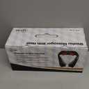 Shiatsu Neck and Back Massager with Heat, Electric Deep Tissue Kneading Neck and Shoulder Massage, Best Gifts for Women Men Mom Dad Mothers Fathers Day Birthday Gift (NOT Cordless) (Black Grey)