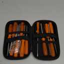 NEO-TEC 12 Pcs Carburetor Adjustment Tool Kit,Carburetor Cleaning Kit,Carburator Adjusting Kit for 2-Cycle Small Engine Compatible with STHIL Husqvarna Echo Ryobi Troy Bilt Trimmer Weedeater Chainsaw