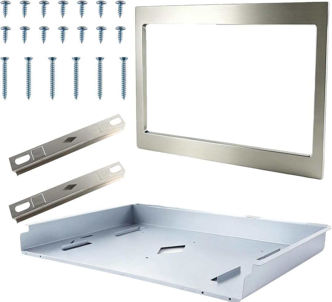 Upgraded Microwave Trim Kit for Frigidaire Gallery Built-in Microwave, 27-Inch Stainless Steel GMBS3068BF, Heat Resistant & Easy to Clean