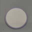 Elk and Friends Kids 7.8 Porcelain White Plates with Silicone Sleeves | Suitable for Babies/Toddlers | Microwave & Dishwasher Safe | Non Slip Dinnerware | Snack Dishes | 2 Pack (Blush/Lilac)