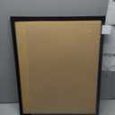 upsimples 16x20 Picture Frame, Display Pictures 11x14 with Mat or 16 x 20 Without, Wall Hanging Poster Frame, Black, 1 Pack