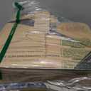 Quality Hangers 50 Pack Non-Velvet Plastic Hangers for Clothes - Heavy Duty Coat Hanger Set - Space-Saving Closet with Chrome Swivel Hook, Functional Non-Flocked Hangers - Cream White