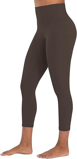 Sunzel Sunzfly Capri Leggings for Women, High Waisted Yoga Pants with Tummy Control for Workout Running Gym S-M