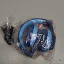 iClever BTH12 Kids Bluetooth Headphones,Colorful LED Lights Kids Headphones Wireless,74/85dBA Safe Volume,85H Playtime,Fast Charging,Bluetooth 5.2,Over Ear,Built-in Mic for iPad/Tablet/Airplane,Blue