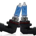 2 PCS 9006 Car Halogen Bulbs, Ultra White Light Bulbs, 12V 100W Front Fog Light Bulb, Super Bright High Beam Low Beam Bulb Auto Lights Universal for Most Cars, Trucks, SUVs (White)