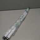 DIIG Sliding Door Security Bar, 17.7-50.5inch Heavy Duty Adjustable Sliding Patio Door Lock Bar with Rubber Tips,Diameter 1inch Window Security Bar for Home Apartment Travel Children Women (White)