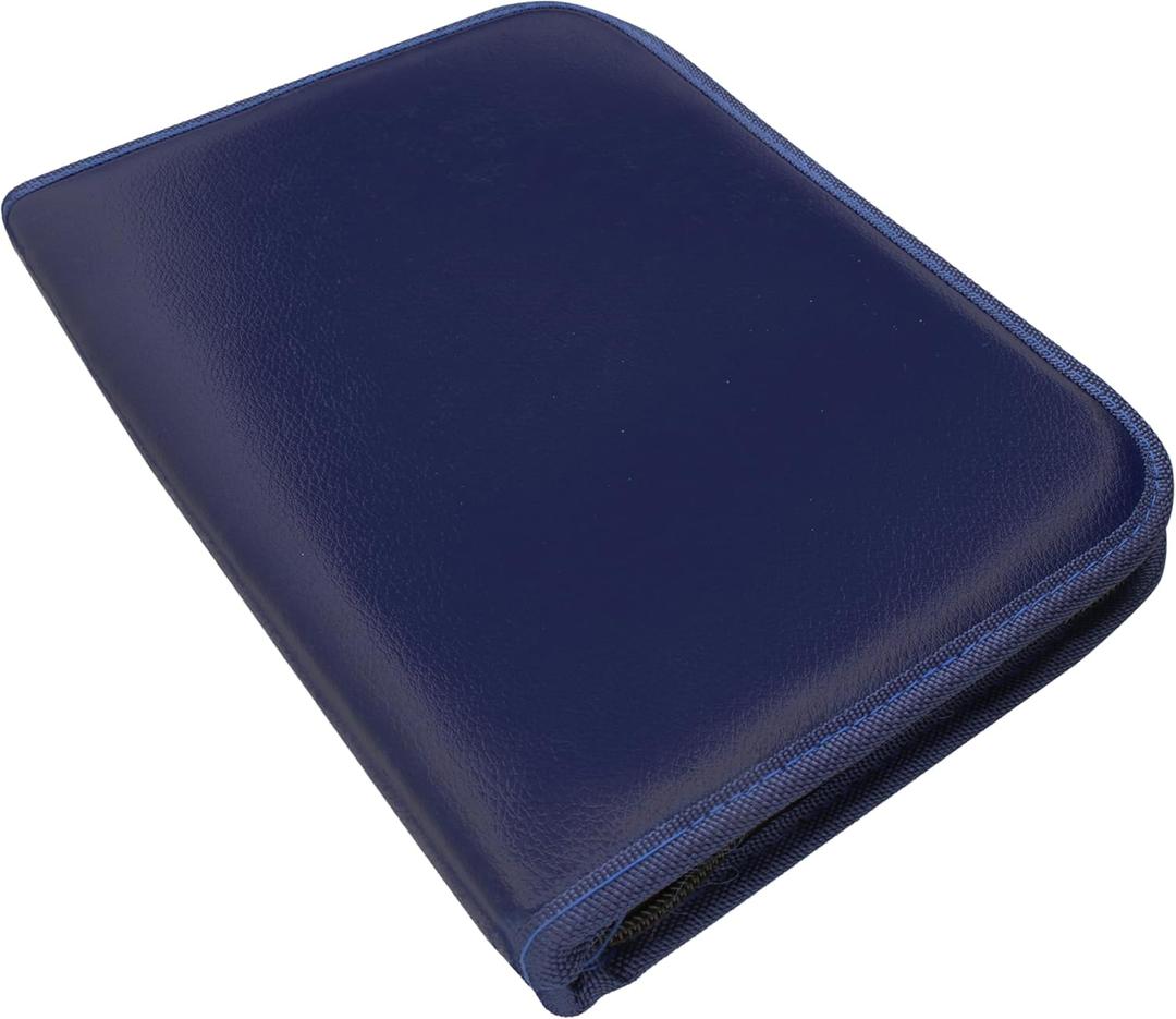 The Beadsmith Zippered Tool Pouch  9 x 6.5 x 1.25  9 Bands  Made of Purple Leatherette Material  Use to Store and Transport Craft Pliers and Tools