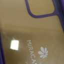 Miracase Glass Series for iPhone 11 Case [with Camera Lens Protector] Full-Body Rugged Bumper Case with Built-in 9H Tempered Glass Screen Protector Compatible with iPhone 11 6.1 inch, Purple