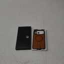 for iPhone 17 Pro Max Case Leather | iPhone 17 Pro Max Leather Case with Stand | Compatible with MagSafe with Magnetic Ring Grip Holder (Brown, IP17 Pro Max-6.9inch)