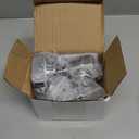 OCGIG 5 PCS Push Button Latch Cabinet Door Catch Keyless Cupboard Locks for RV Yachts Motorhome Camper Caravan Electroplated Silver-5PCS