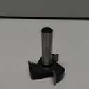 CNC Spoilboard Surfacing Router Bits, 1/2 inch Shank 2 inch Cutting Diameter, Slab Flattening Router Bit Planing Bit Wood Milling Cutter Planer Woodworking Tool by BINSTAK (Carbide)