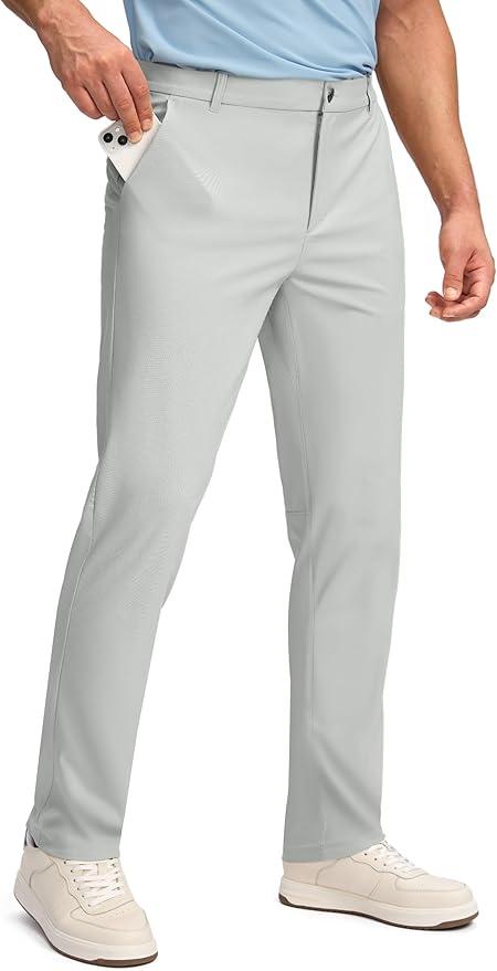 Obla Men's Golf Pants - 30"/32"/34" Slim Fit Stretch Lightweight with 5 Pockets Casual Travel Dress Work Pants for Men
 Size L30.W38