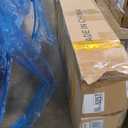 DWVO 12x16ft Hardtop Gazebo Double Roof with Nettings and Curtains, Heavy Duty Galvanized Steel Outdoor Vertical Stripes Roof for Patio, Backyard, Deck, Lawns, Brown