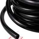 52 FT 1/2PVC Garden Irrigation Tubing HoseOD:16mm,ID:12mm),1/2 inch Drip Irrigation Tubing Main Line Hose Tube with Drip Irrigation Fitting Connector for Garden Watering Drip Irrigation System