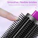 Upgraded Round Volumizing Brush for Dyson Airwrap, Round Brush Attachment Compatible with Airwrap HS01/05/08, Flexible Bristles for Root Lift Volume Frizz Control Styling Volumizing, Rose