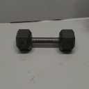 CAP Barbell Cast Iron Hex Dumbbell | Multiple Options (15 lb, Black, Single)
