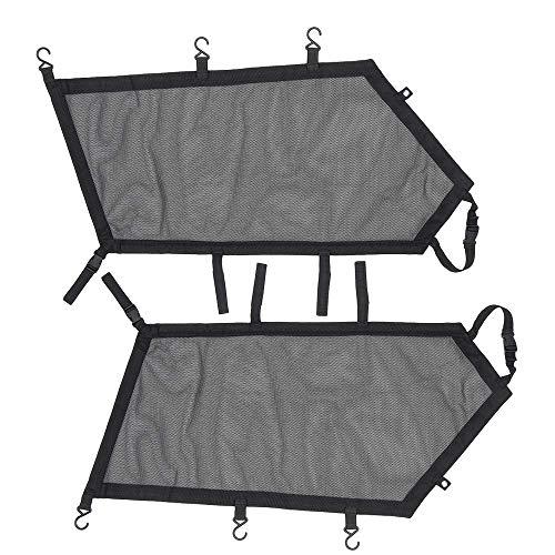 KEMIMOTO X3 Window Nets Upper Door Window Screen Compatible with 2017-2025 Can Am Maverick X3 & Max OEM Replace #715004694